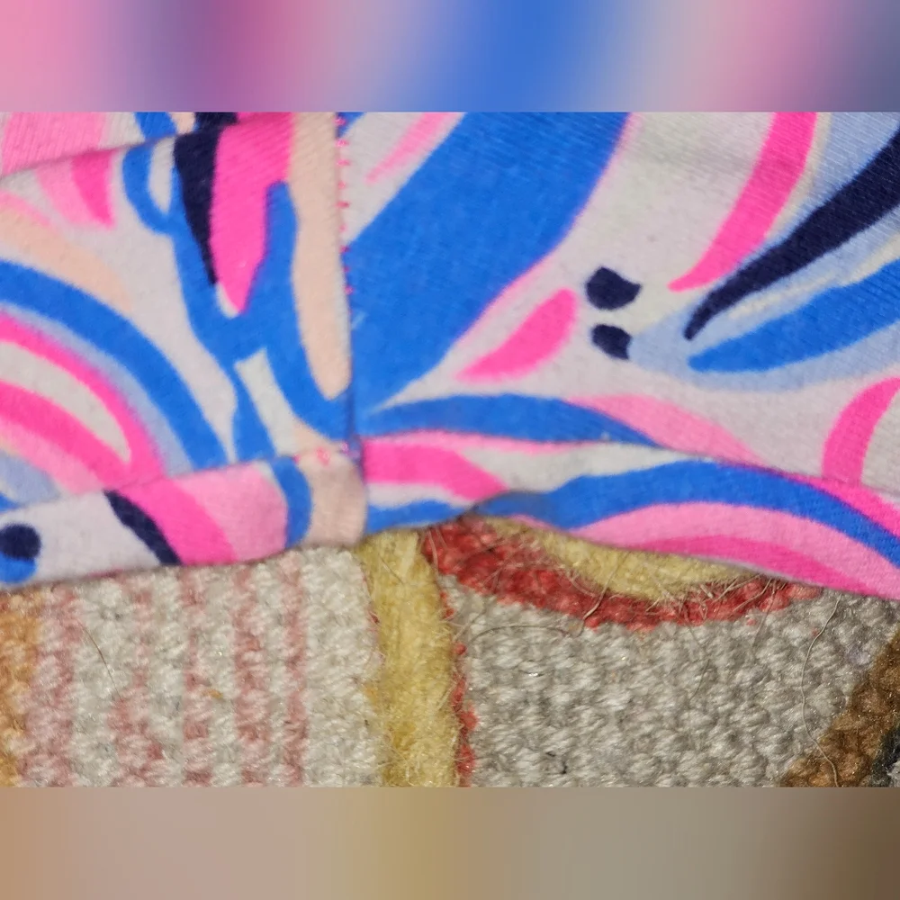 Like New Lilly Pulitzer Kid's Sz M Colorful Swirl Leggings